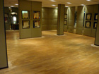 Restauration du parquet de l'hôtel parc and suite (Genève) parquet avec un fort trafic